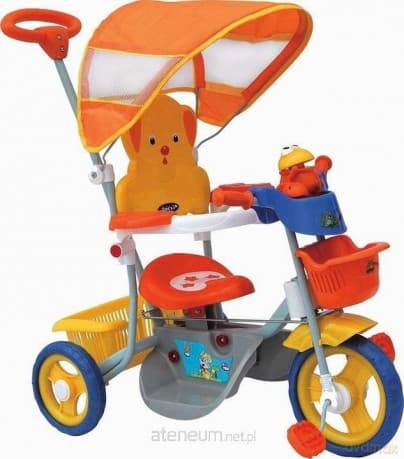 Rowerek trójkołowy pomarańczowy