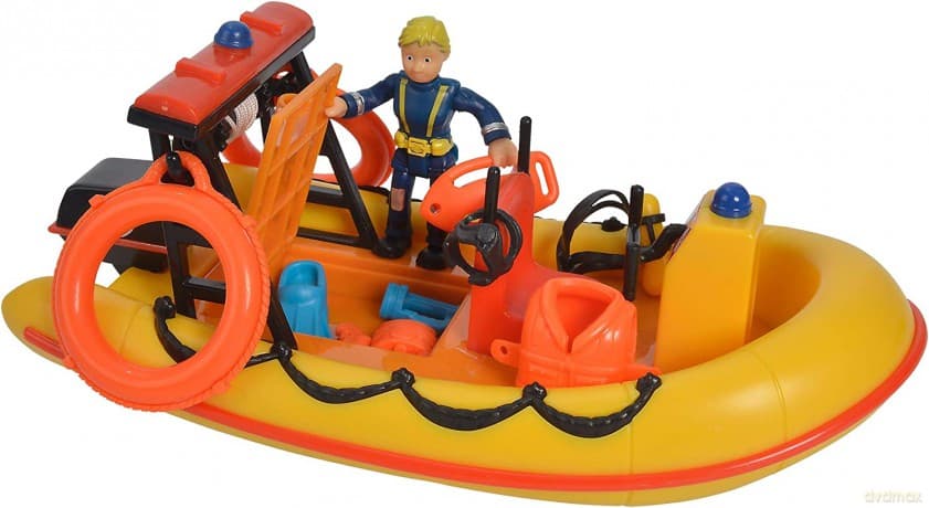 Łódź Neptun z figurką, Strażak Sam