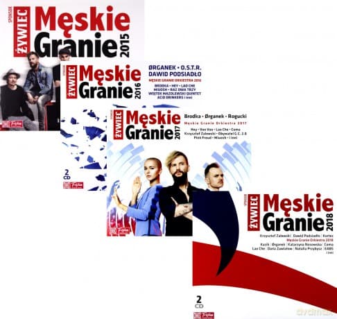 Męskie Granie Kolekcja 2015 / 2016 / 2017 / 2018 Pakiet