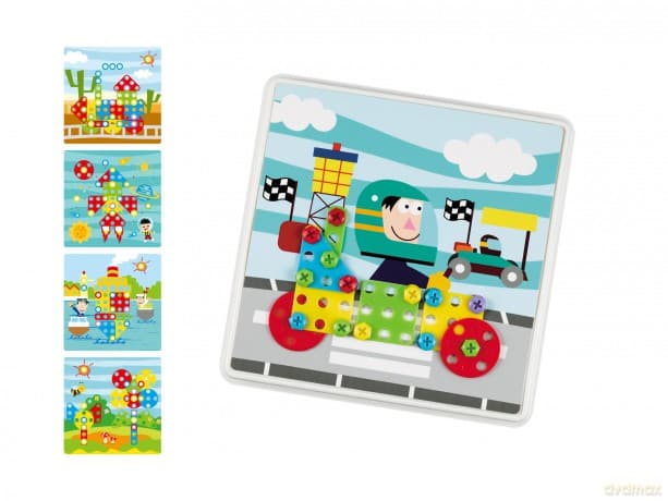 Mozaika z wiertarką 180 el.