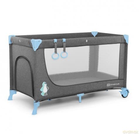 Łóżeczko turystyczne Joy niebieskie