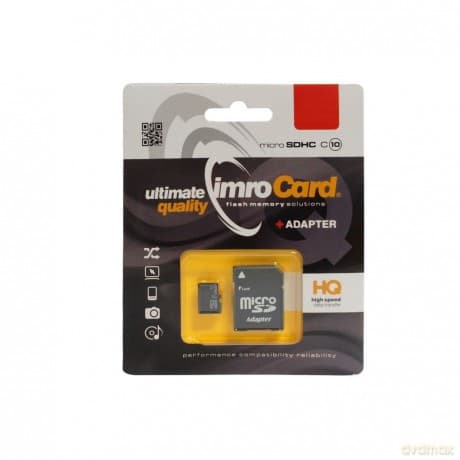 IMRO MicroSDXC 64GB kl.10 UHS-I z adapterem
