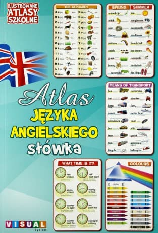 Ilustrowany atlas szkolny. Atlas języka angielskiego słówka