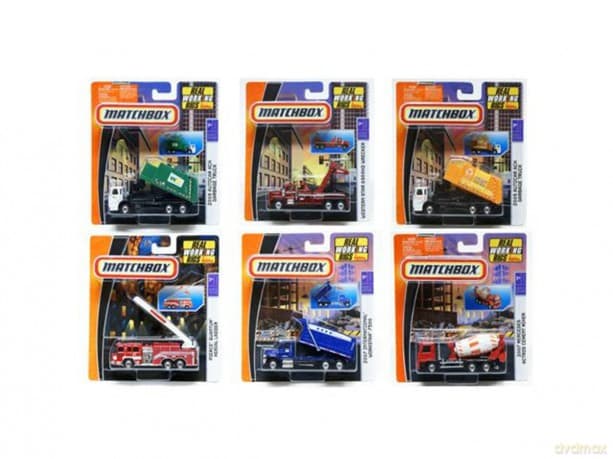 Pojazdy Zadaniowe MATCHBOX (wysyłka losowa)
