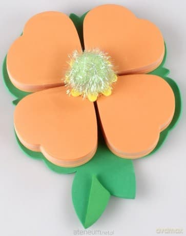 Kwiatek - karteczki samoprzylepne