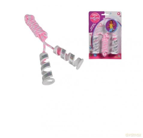 Skakanka z błyszczącymi uchwytami