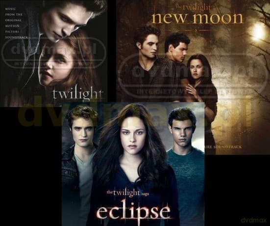 Twilight Music Trilogy soundtrack (Zmierzch + Zmierzch 2: Księżyc w nowiu + Zmierzch 3: Zaćmienie) Pakiet