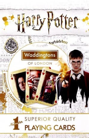 Waddingtons No. 1 Harry Potter White