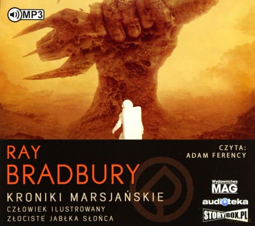 Kroniki marsjańskie człowiek ilustrowany złociste jabłka słońca - Ray Bradbury