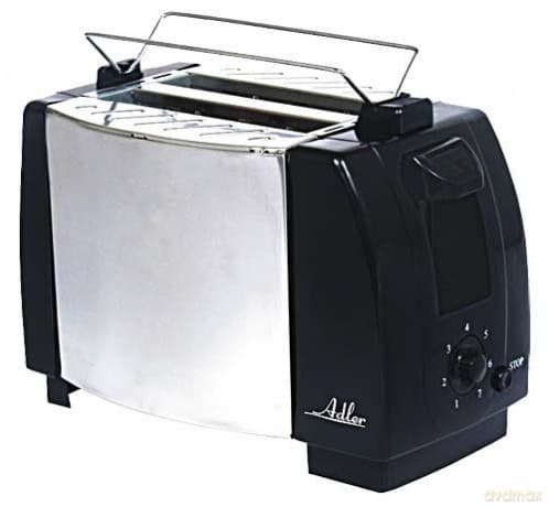 Toster 2 kromki Adler AD 35