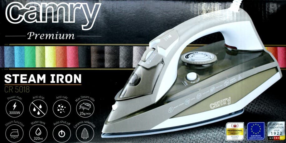 Żelazko 3000 W Camry CR 5018