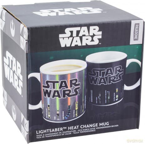 Star Wars Lampkasaber Kubek zmieniający kolor (Gwiezdne Wojny)