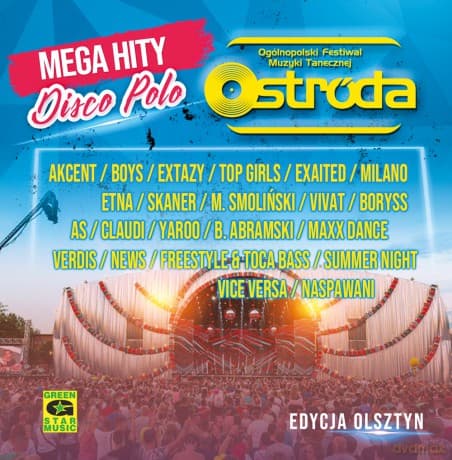 Ostróda - Mega Hity Disco Polo (edycja Olsztyn)