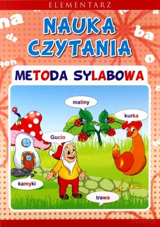 Elementarz. Nauka czytania. Metoda sylabowa - Beata Guzowska