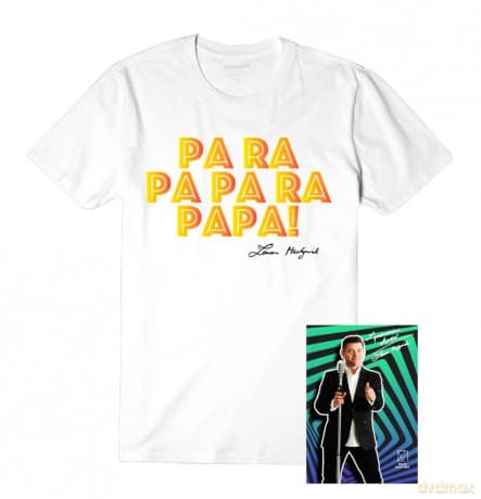 Zenek Martyniuk: T-shirt męski Para rozmiar M +pocztówka z autografem