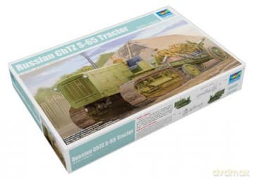 Model plastikowy ChTZ S-65 rosyjski ciągnik