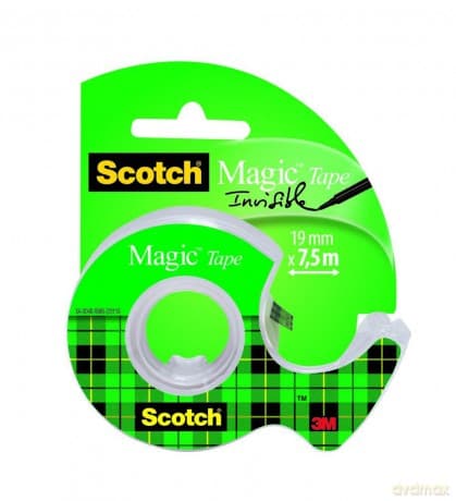 3M Post-it Scotch - Mini Chiocciola Nastro Adesivo Scotch Magic 810