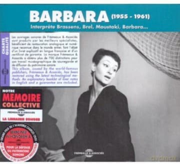 Barbara: Barbara Interprete Brassens. Brel. Moustaki. Barbara... (1955 - 1961)