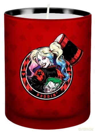 DC Comics: Harley Quinn (Glass Votive Candle)