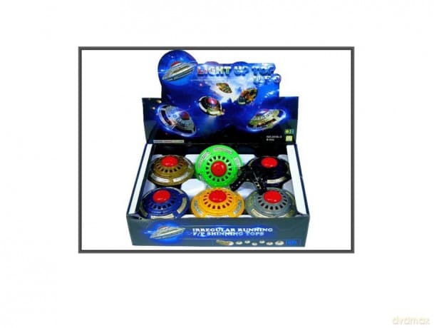 Ufo 10 cm światło dźwięk (wysyłka losowa)