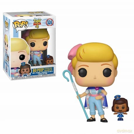 Funko Pop Vinyl: Toy Story 4 - Bo Peep W/Officer Mcdimples