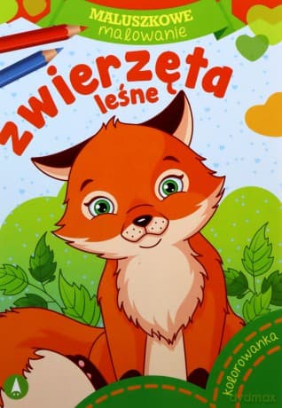 Maluszkowe malowanie. Zwierzęta leśne