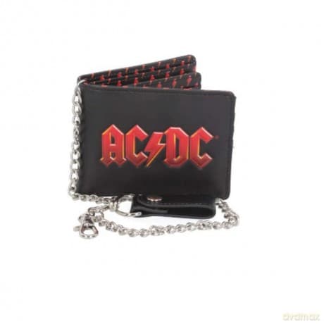 AC/DC: Logo (Embossed Wallet With Chain)