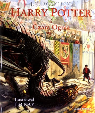 Harry Potter i Czara Ognia (ilustrowane) - Joanne K. Rowling