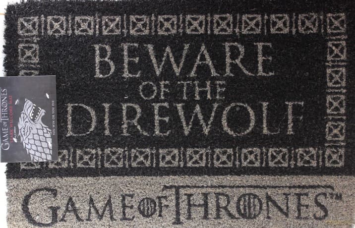 Game Of Thrones: Beware Of The Direwolf wycieraczka