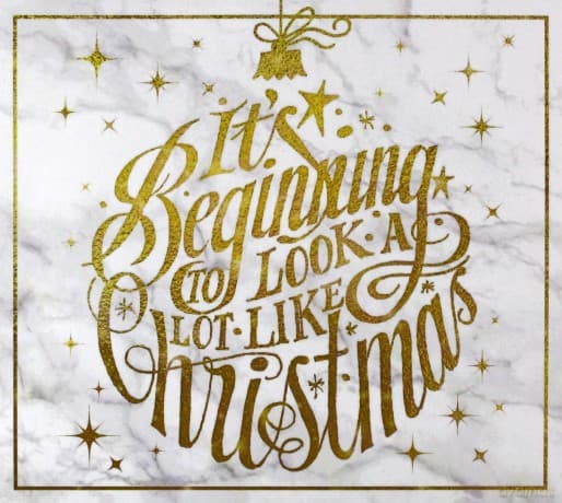 It's Beginning to Look a Lot Like Christmas