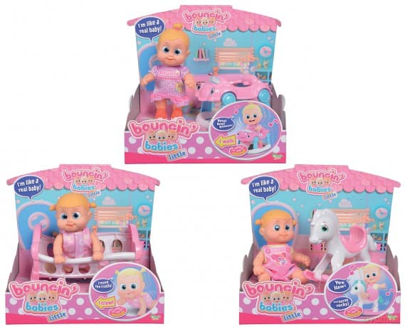 Bouncin' Babies Little Bony 3 rodzaje