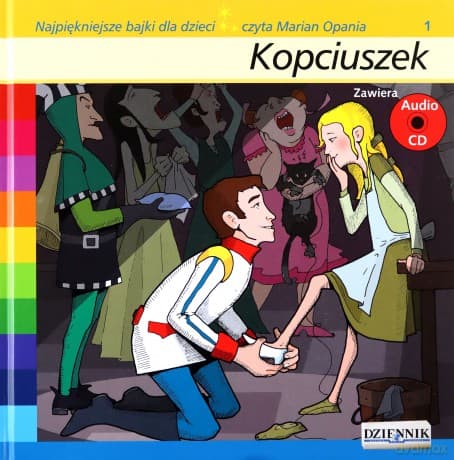 Najpiękniejsze bajki dla dzieci 01: Kopciuszek (booklet)