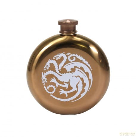 Game Of Thrones: Mother Of Dragons (Hip Flask Round