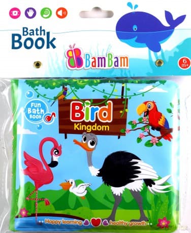 Książeczka do kąpieli ptaki