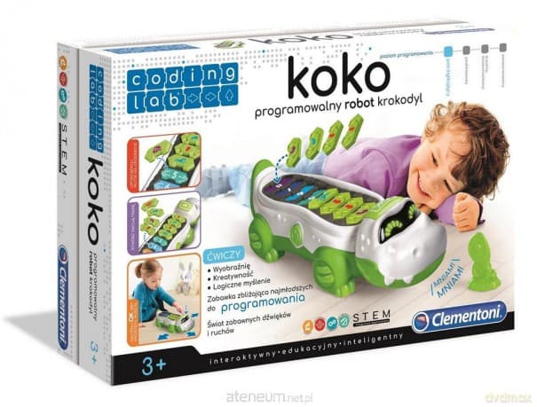 Koko programowalny robot krokodyl