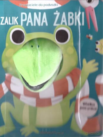 Przyjaciele do poduszki. Szalik Pana Żabki