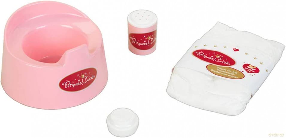 Nocnik z akcesoriami lalki Princess Coralie