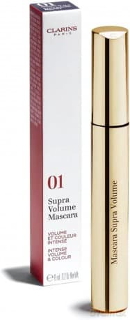 Clarins Supra Volume Mascara 01 Intense Black 8 ml