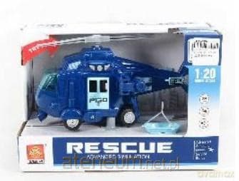 Helikopter ze światłem i dźwiękiem wojskowy 23 cm