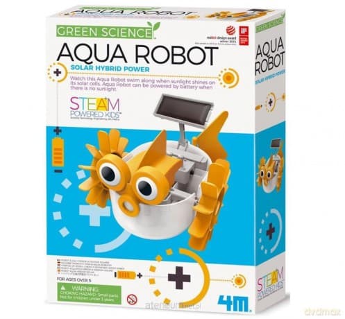 Hybrydowa inżynieria słoneczna - Robot wodny