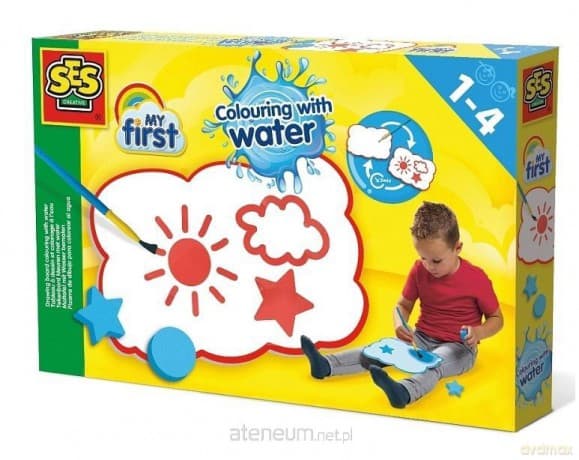 Moje pierwsze malowanie wodą - dwustronna tablica