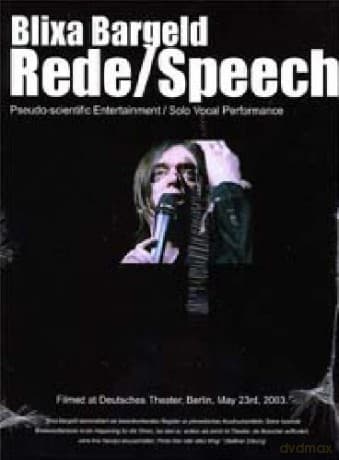 Blixa Bargeld: Rede / Speech