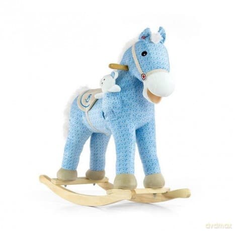 Konik na biegunach Pony Blue