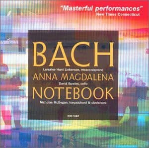 Nicholas Mcgegan: Bach - Anna Magdalena Notebook