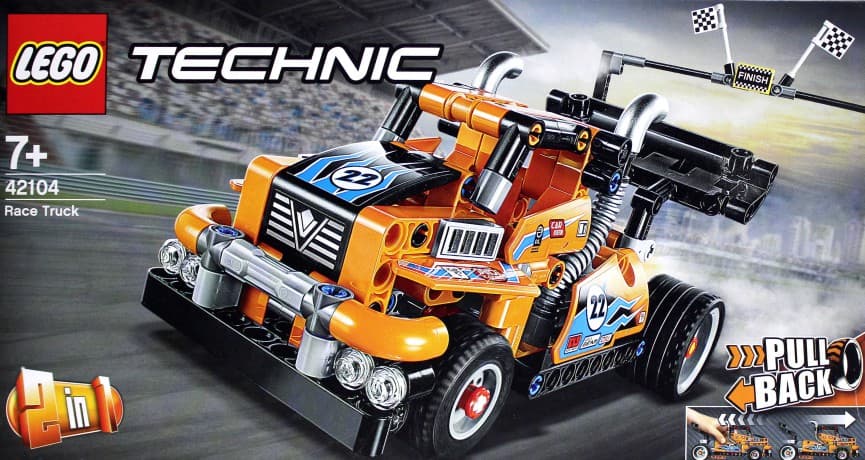 LEGO Technic Ciężarówka wyścigowa (42104)