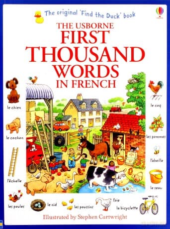 First thousand words in French - Heather Amery