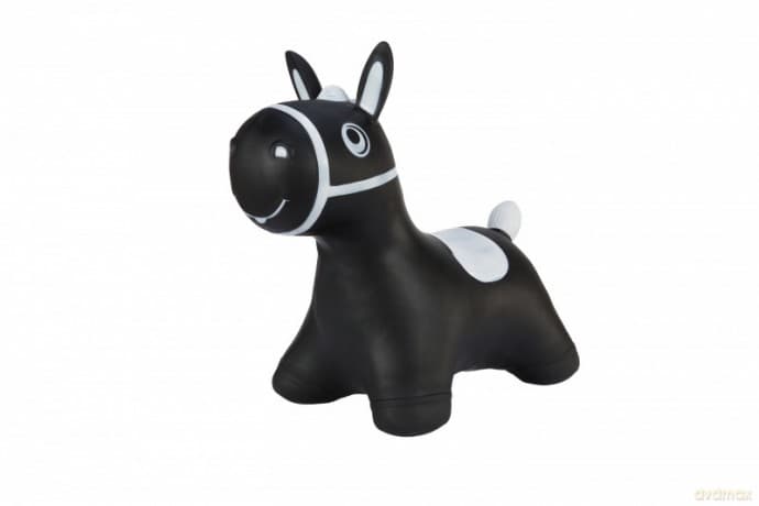 Skoczek konik czarny karton