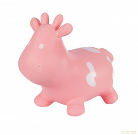 Skoczek krówka różowa karton