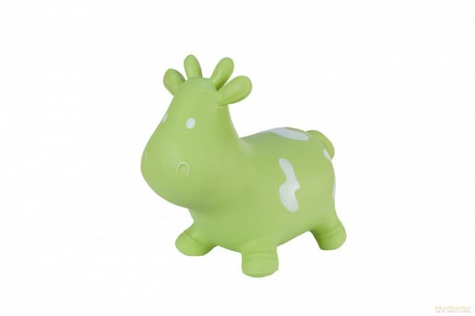 Skoczek krówka zielona karton